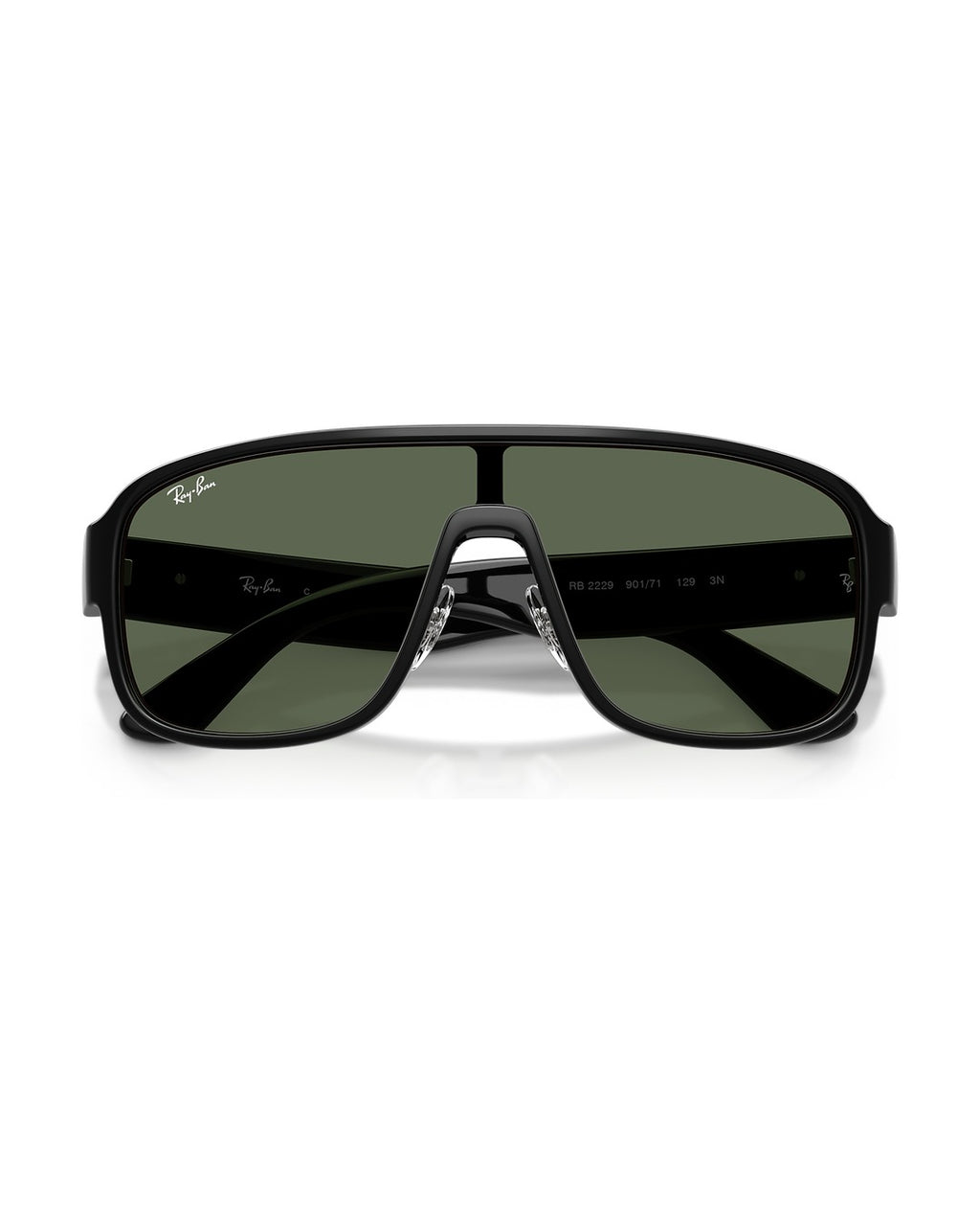RB2229 Sunglasses - Black/Dark Green - Ray-Ban