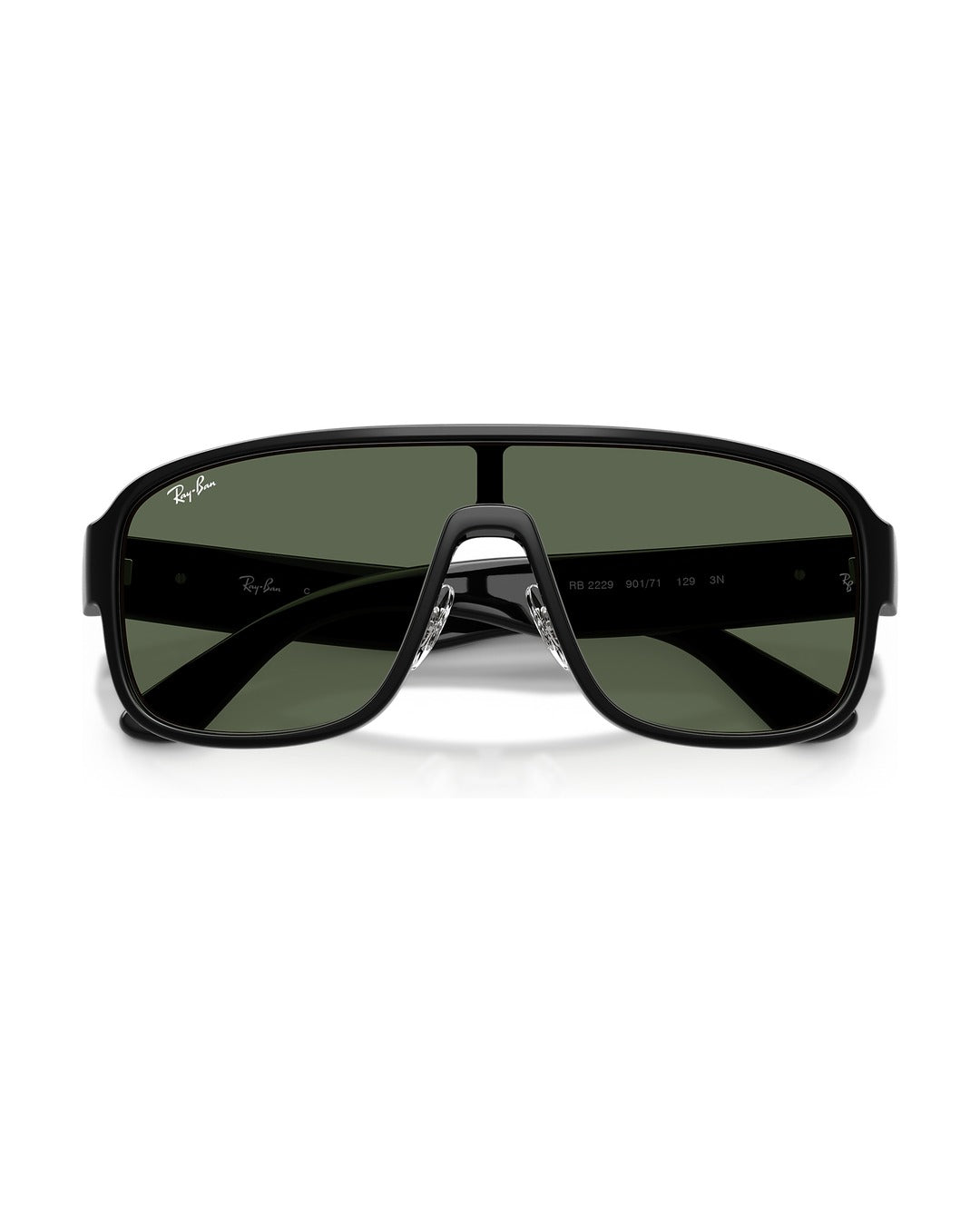 RB2229 Sunglasses - Black/Dark Green - Ray-Ban