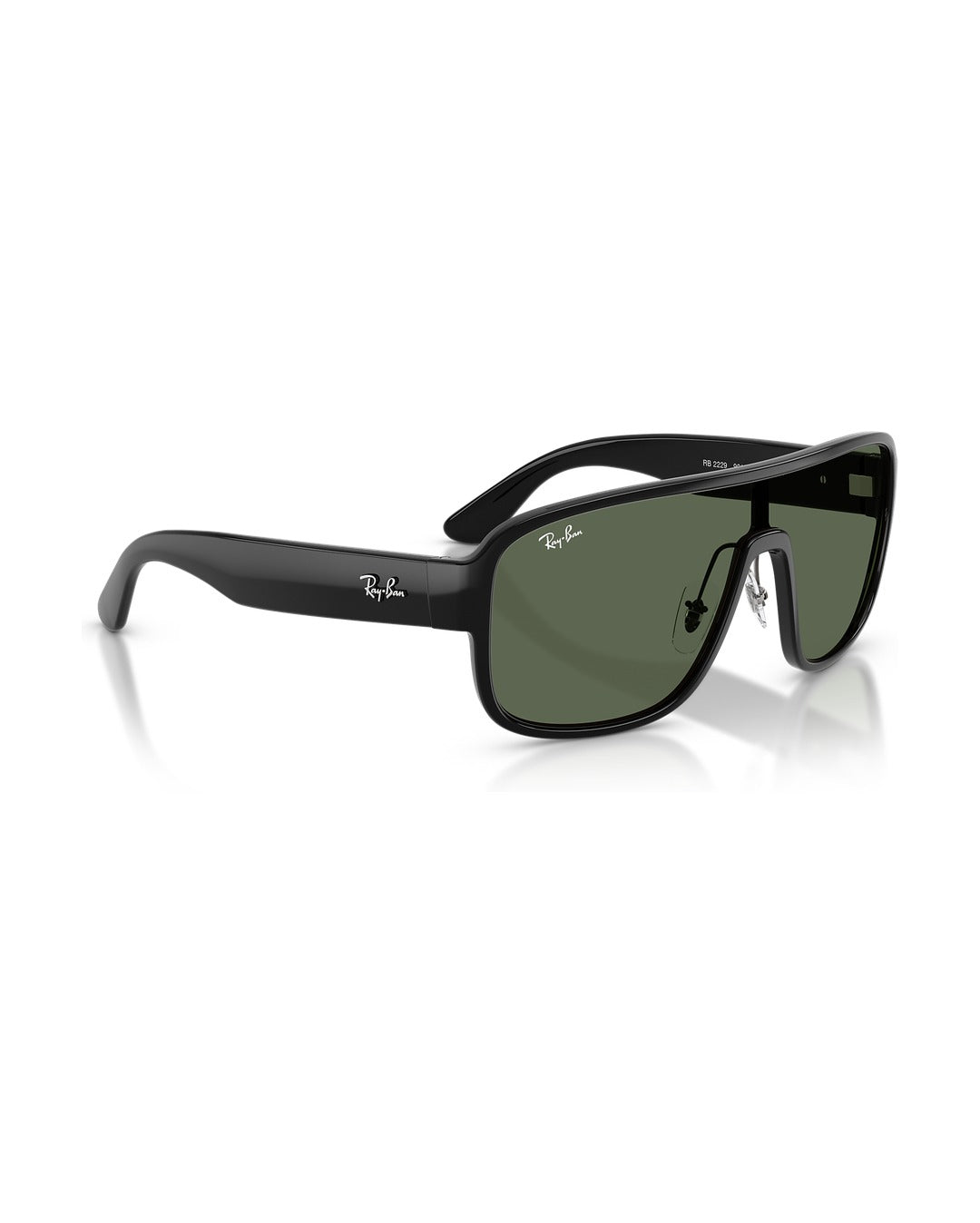 RB2229 Sunglasses - Black/Dark Green - Ray-Ban