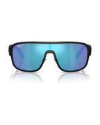 RB2229 Sunglasses - Black/Green Mirror Silver Polarised+ - Ray-Ban