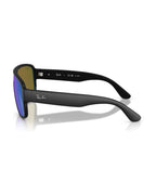 RB2229 Sunglasses - Black/Green Mirror Silver Polarised+ - Ray-Ban