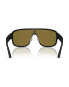 RB2229 Sunglasses - Black/Green Mirror Silver Polarised+ - Ray-Ban