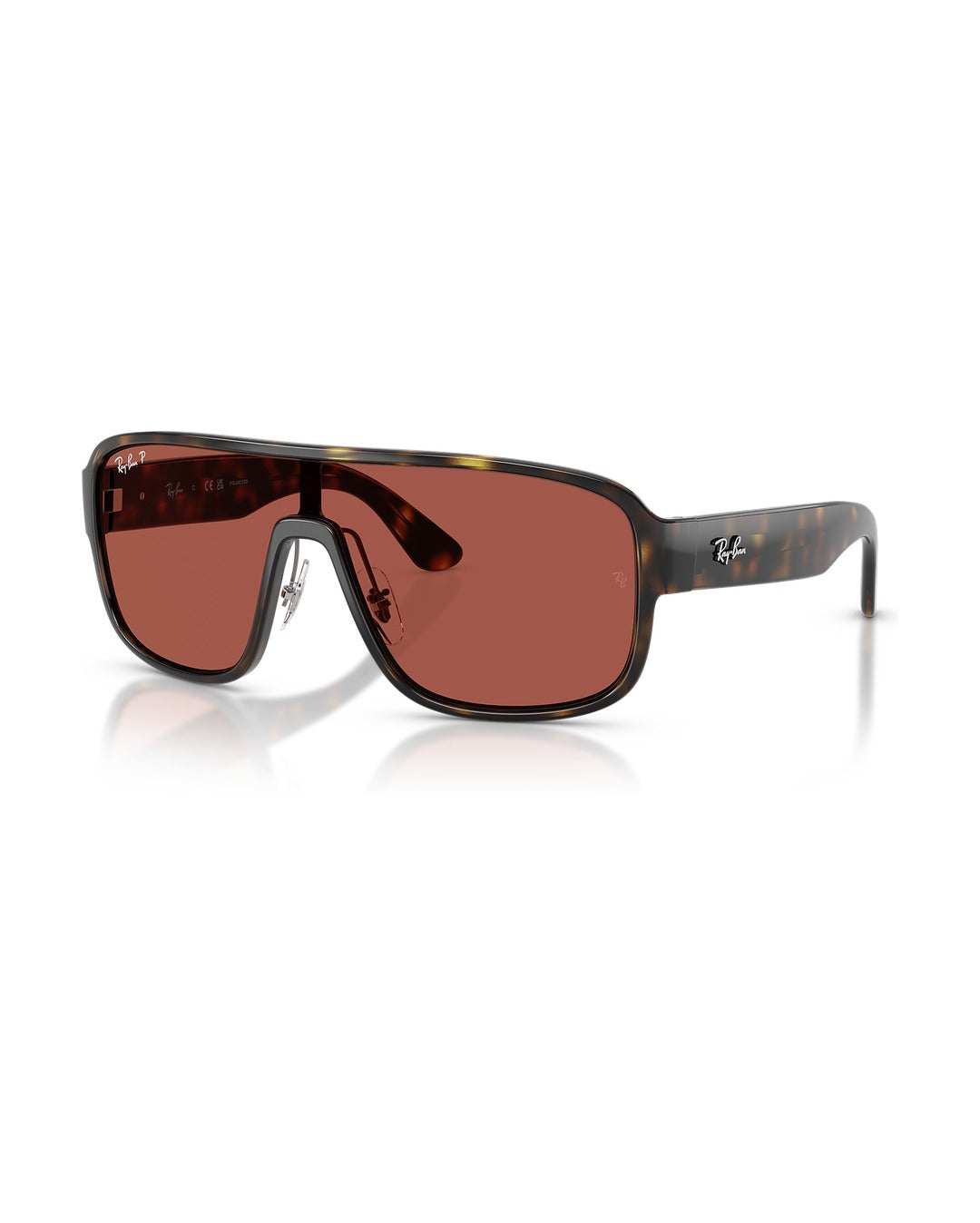 RB2229 Sunglasses - Havana/Red Urban Redwood Polarized S - Ray-Ban