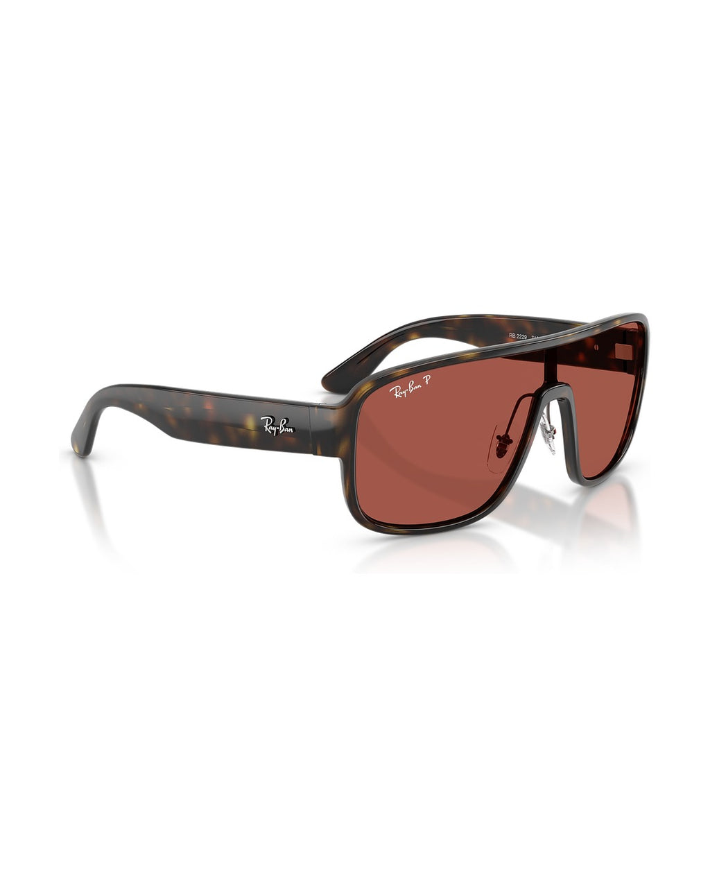 RB2229 Sunglasses - Havana/Red Urban Redwood Polarized S - Ray-Ban