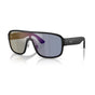 Matte Black/Dark Blue Mirror Violet (special order)