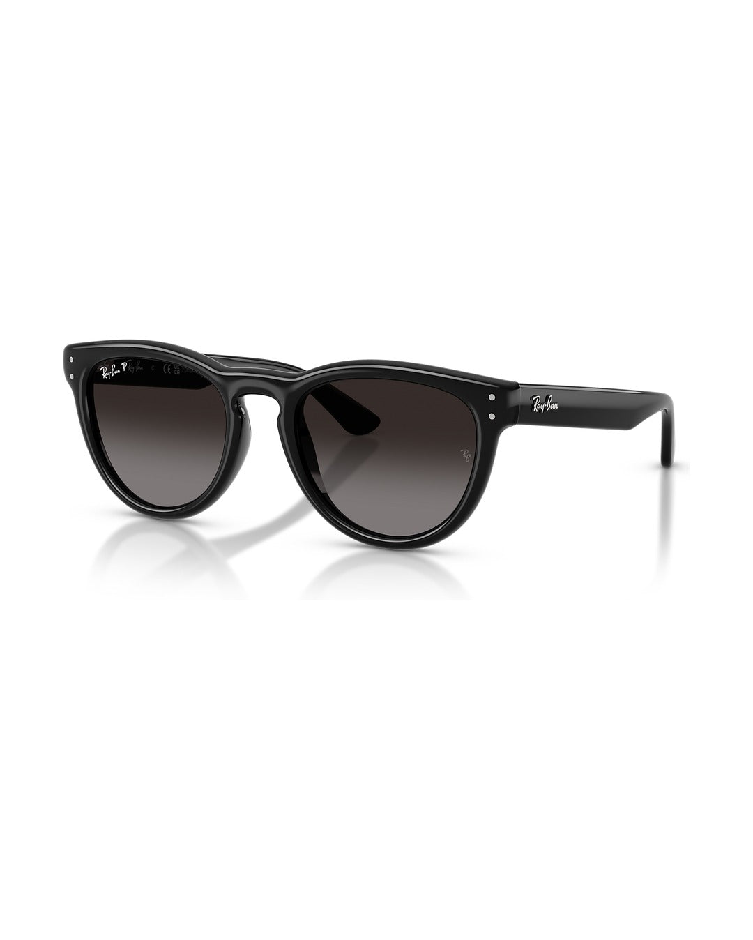 RB2237 Sunglasses - Black/Polarized Light Grey Gradient Grey - Ray-Ban