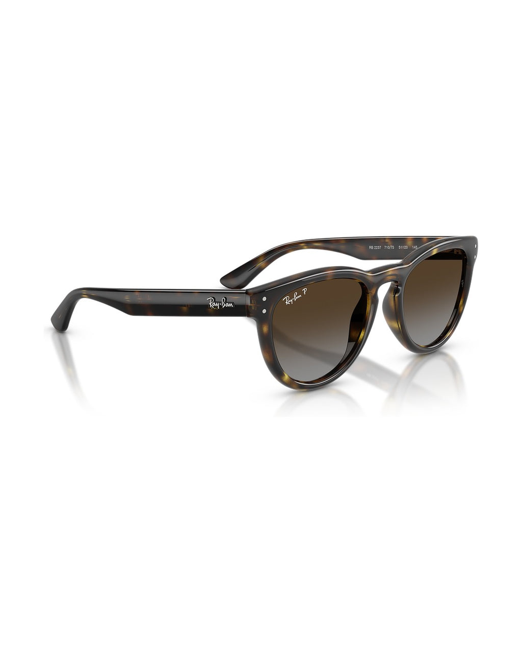 RB2237 Sunglasses - Havana/Polarized Light Grey Gradient Brown - Ray-Ban