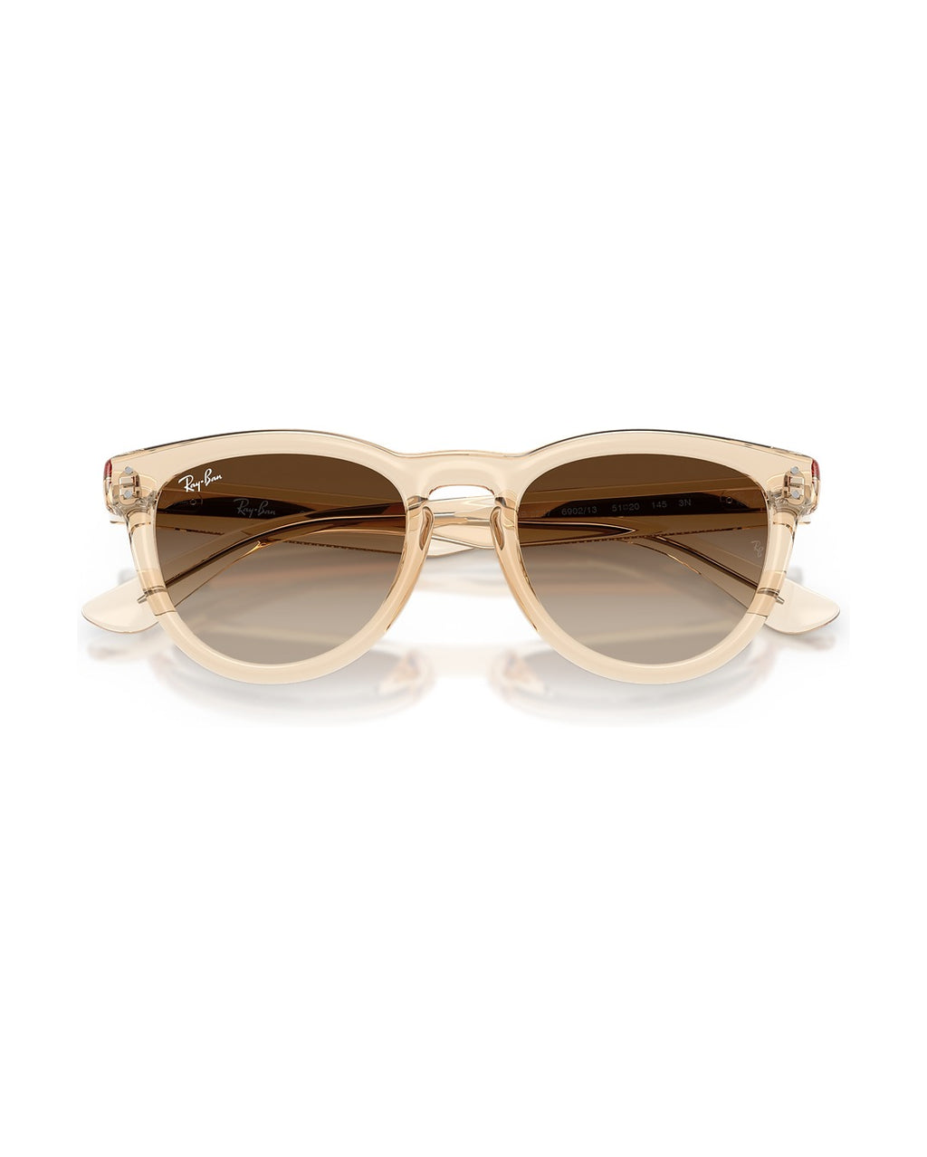 RB2237 Sunglasses - Transparent Nude/Light Brown Gradient Dark Brown - Ray-Ban