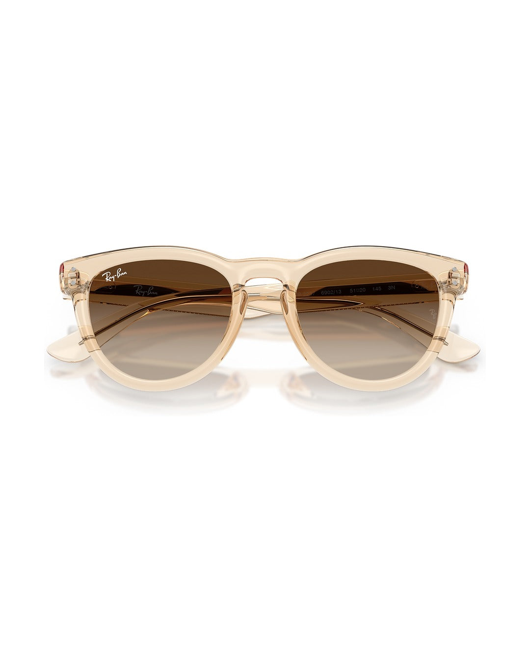RB2237 Sunglasses - Transparent Nude/Light Brown Gradient Dark Brown - Ray-Ban