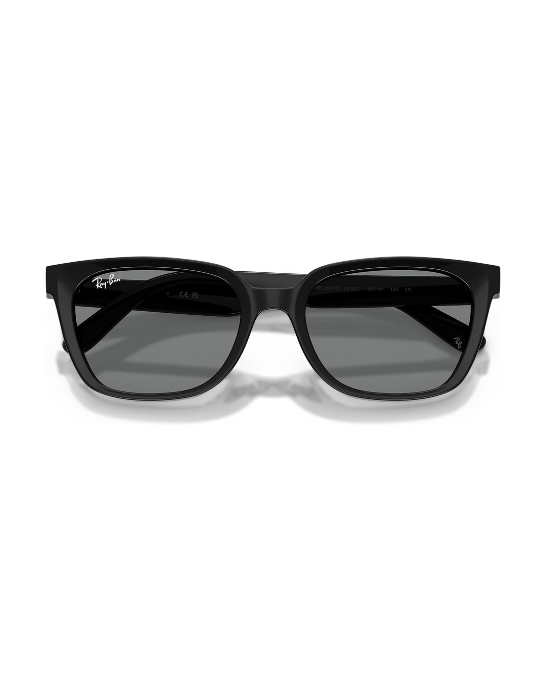 RB2243D Sunglasses - Black/Dark Grey - Ray-Ban