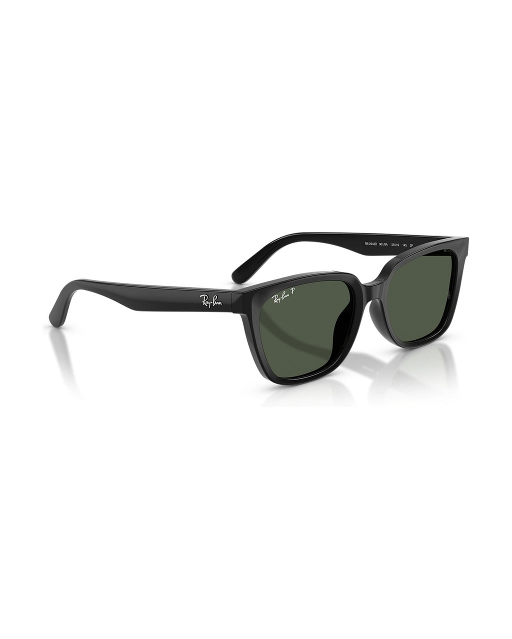 RB2243D Sunglasses - Black/Polarized Dark Green - Ray-Ban
