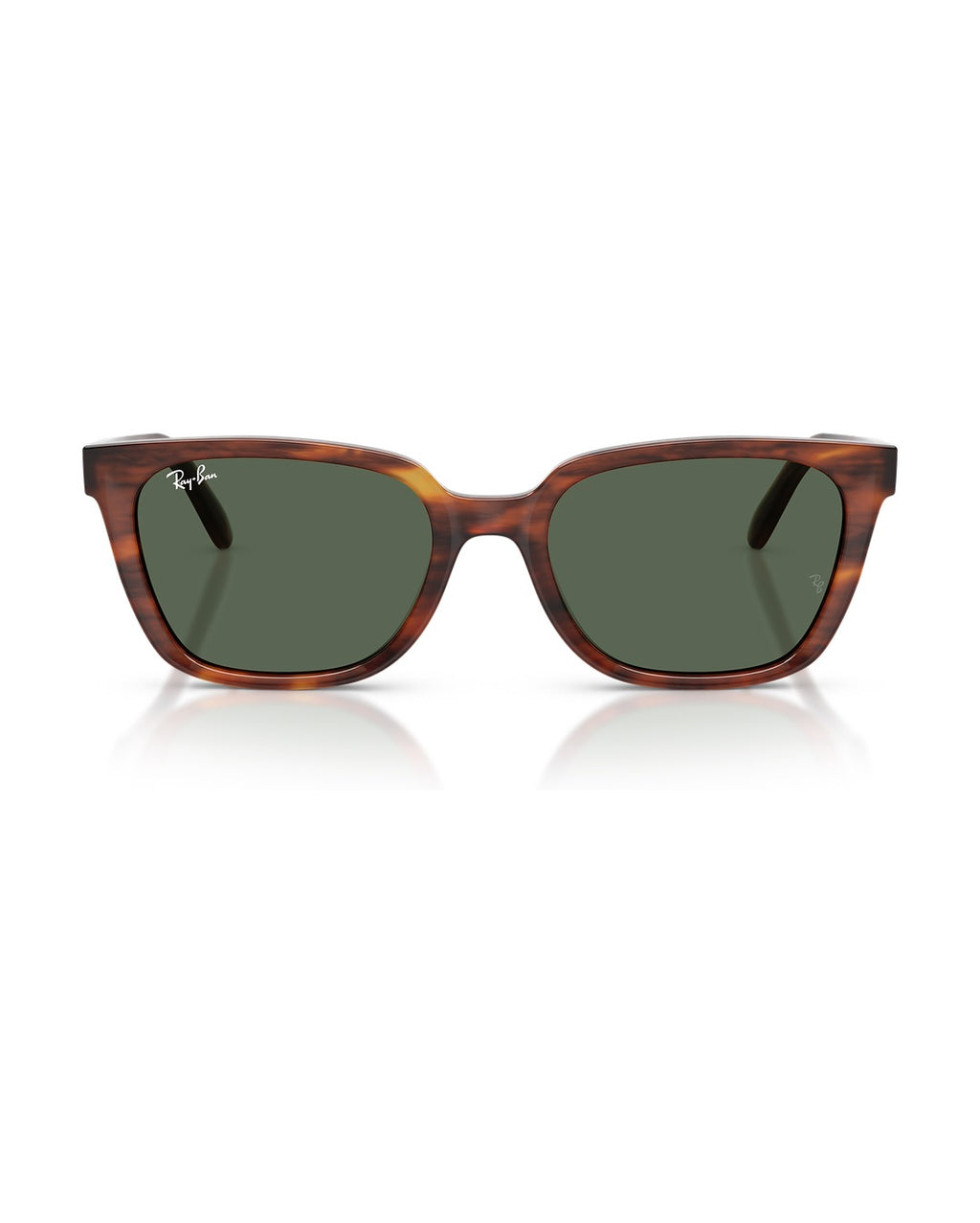 RB2243D Sunglasses - Striped Havana/Dark Green - Ray-Ban