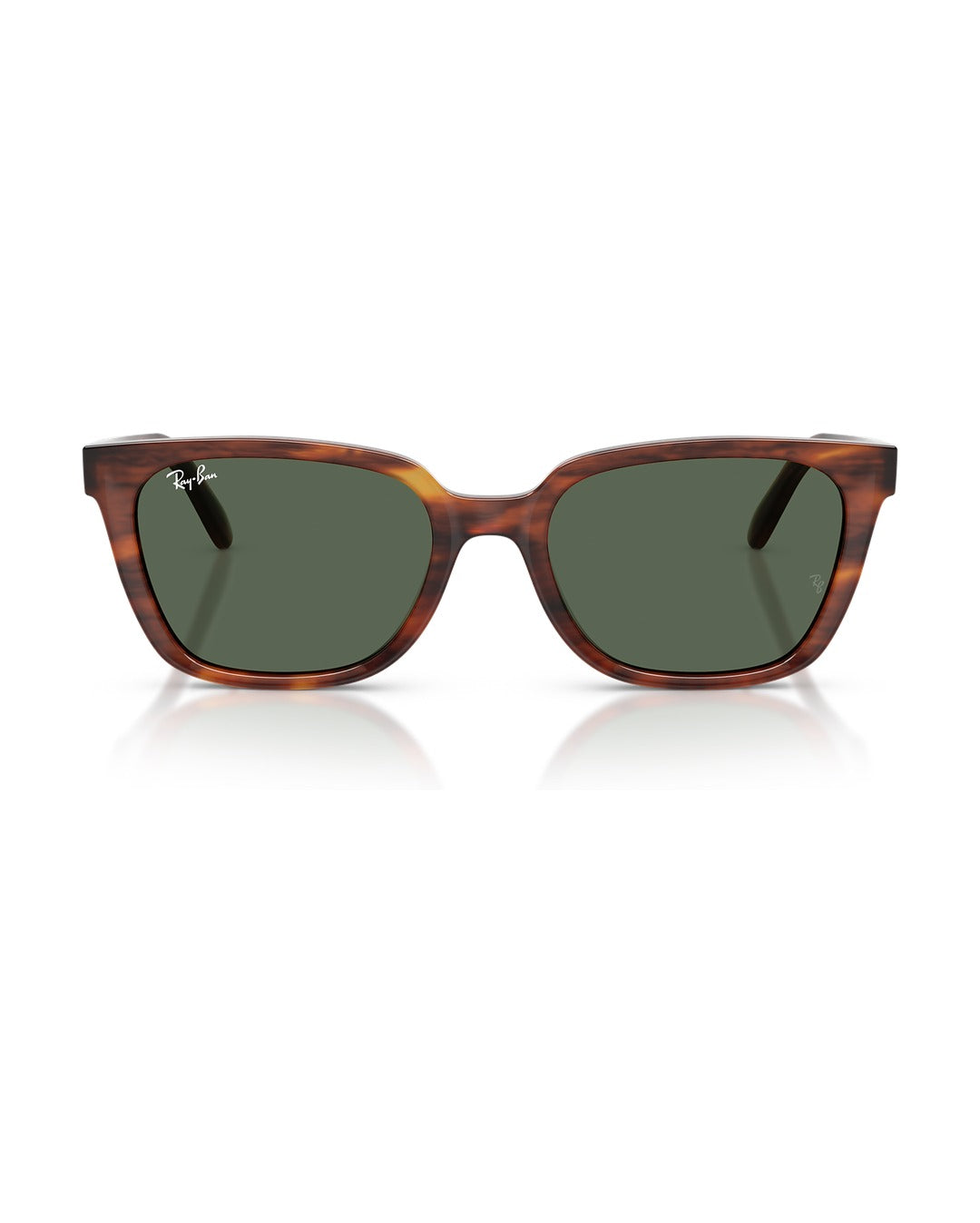 RB2243D Sunglasses - Striped Havana/Dark Green - Ray-Ban
