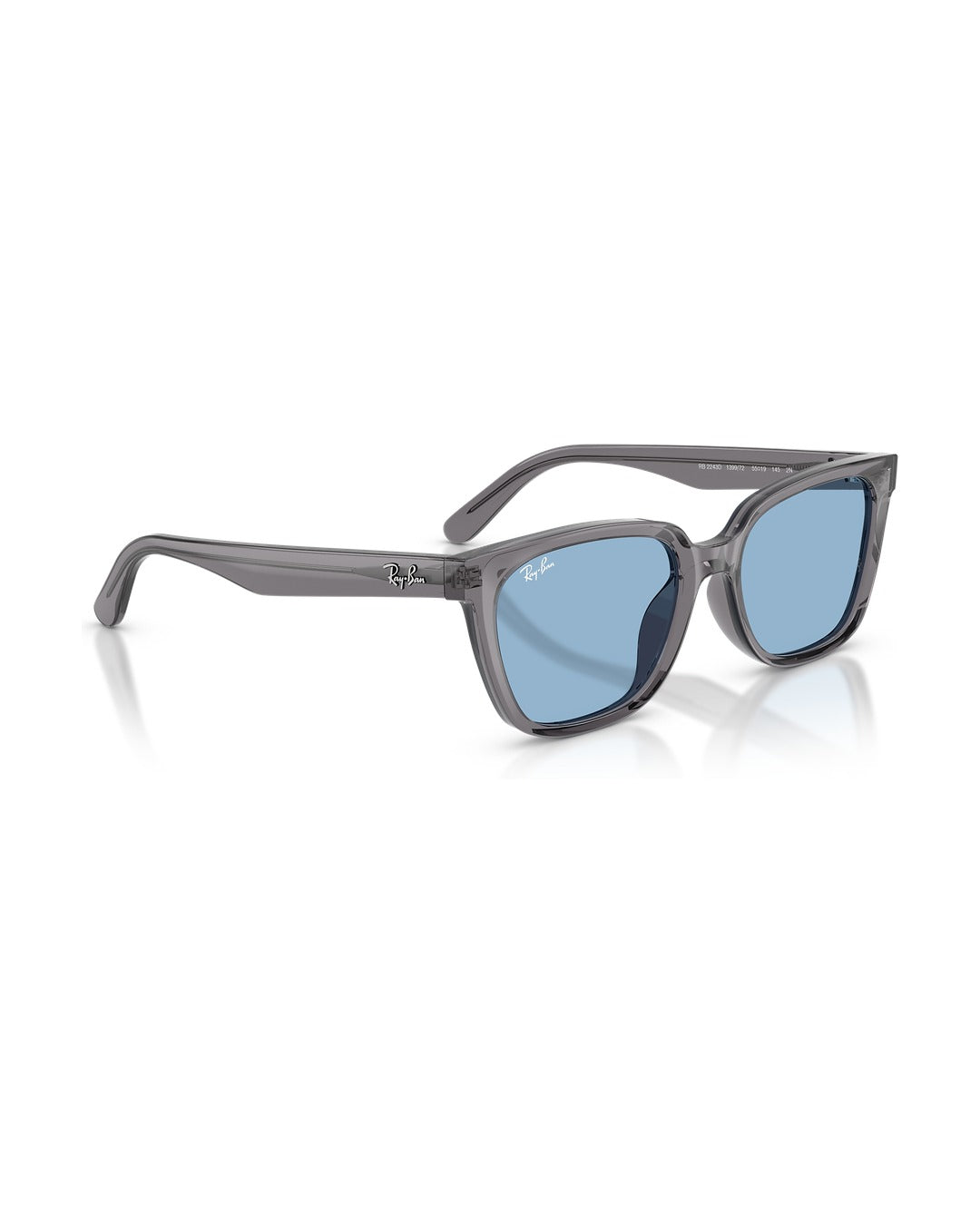 RB2243D Sunglasses - Transparent Grey/Light Blue - Ray-Ban