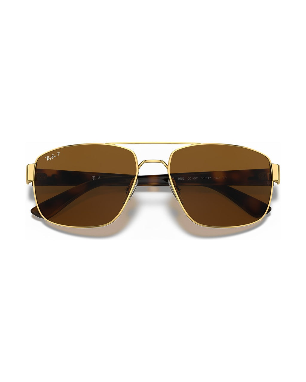 RB3663 Sunglasses - Arista Gold/Brown Polarized - Ray-Ban