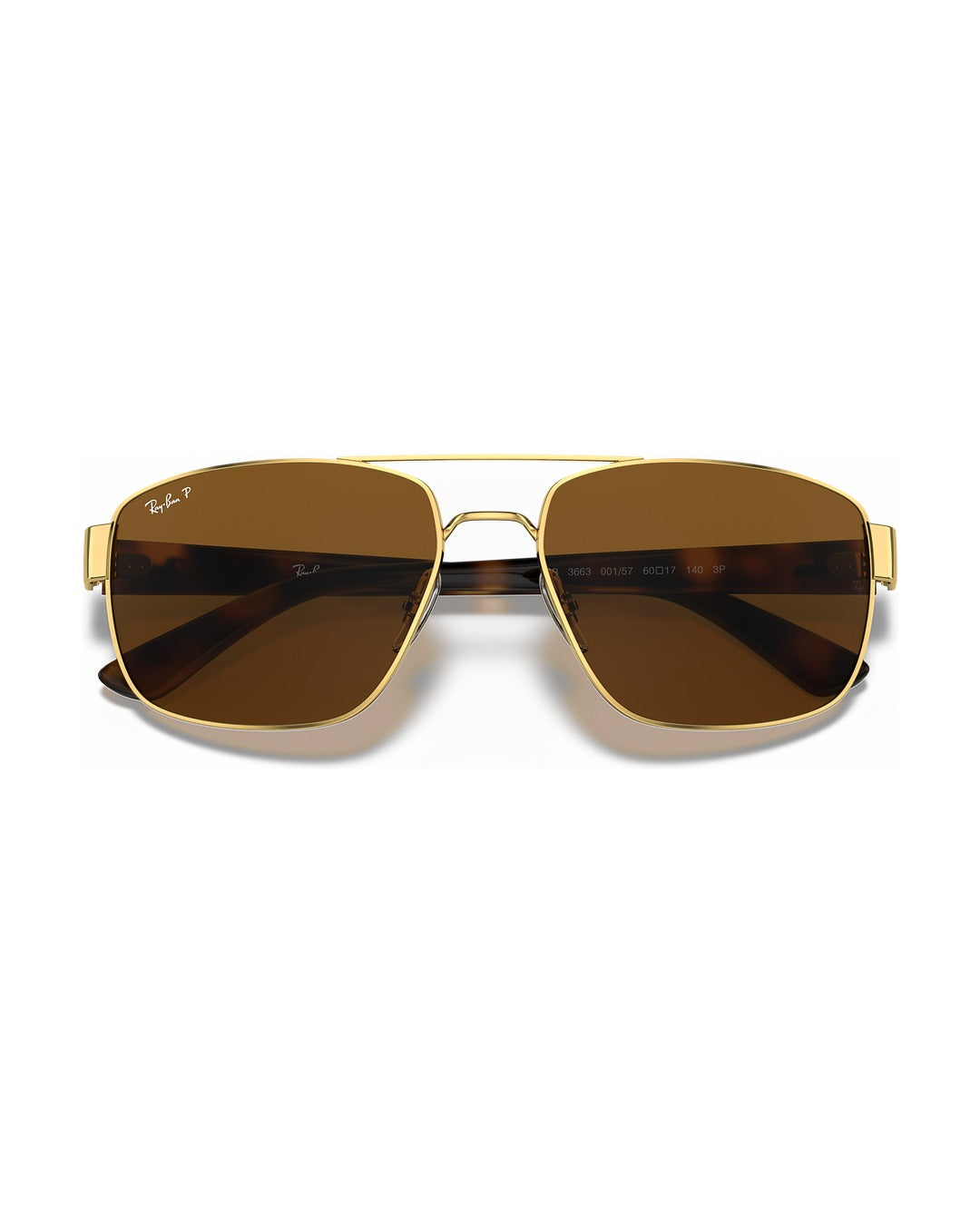RB3663 Sunglasses - Arista Gold/Brown Polarized - Ray-Ban