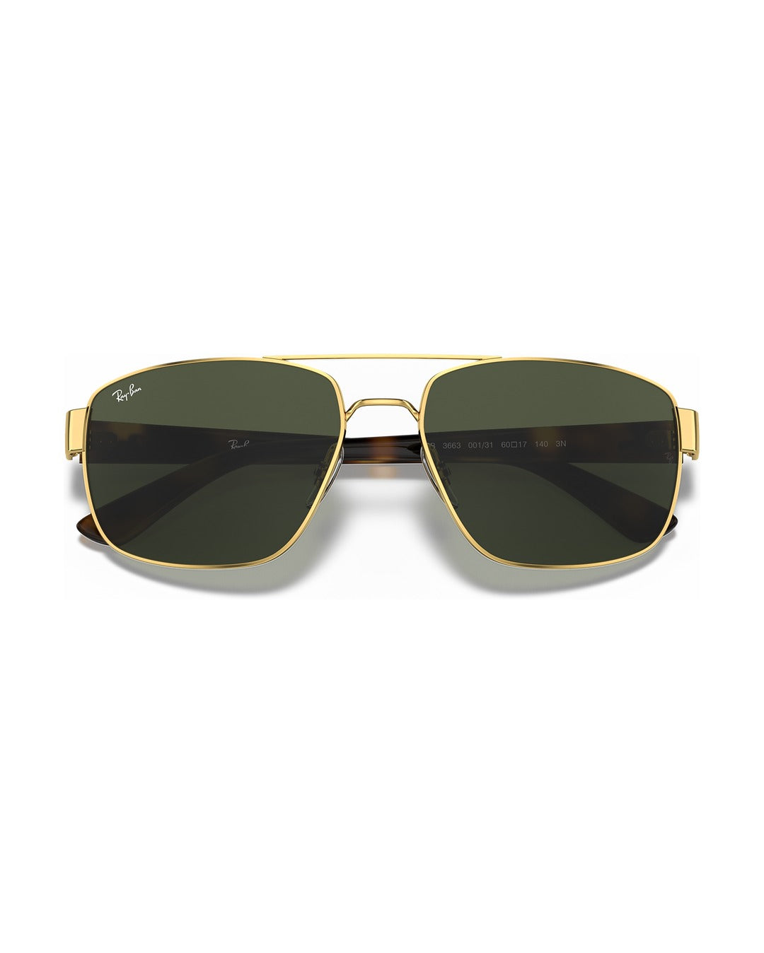 RB3663 Sunglasses - Arista Gold/G-15 Green - Ray-Ban