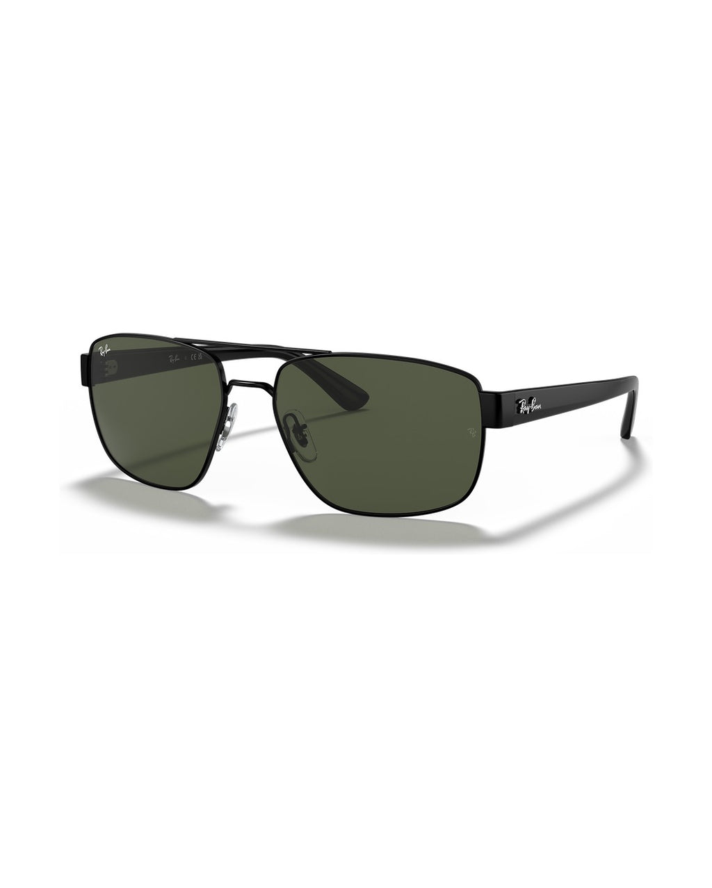 RB3663 Sunglasses - Black/G-15 Green - Ray-Ban
