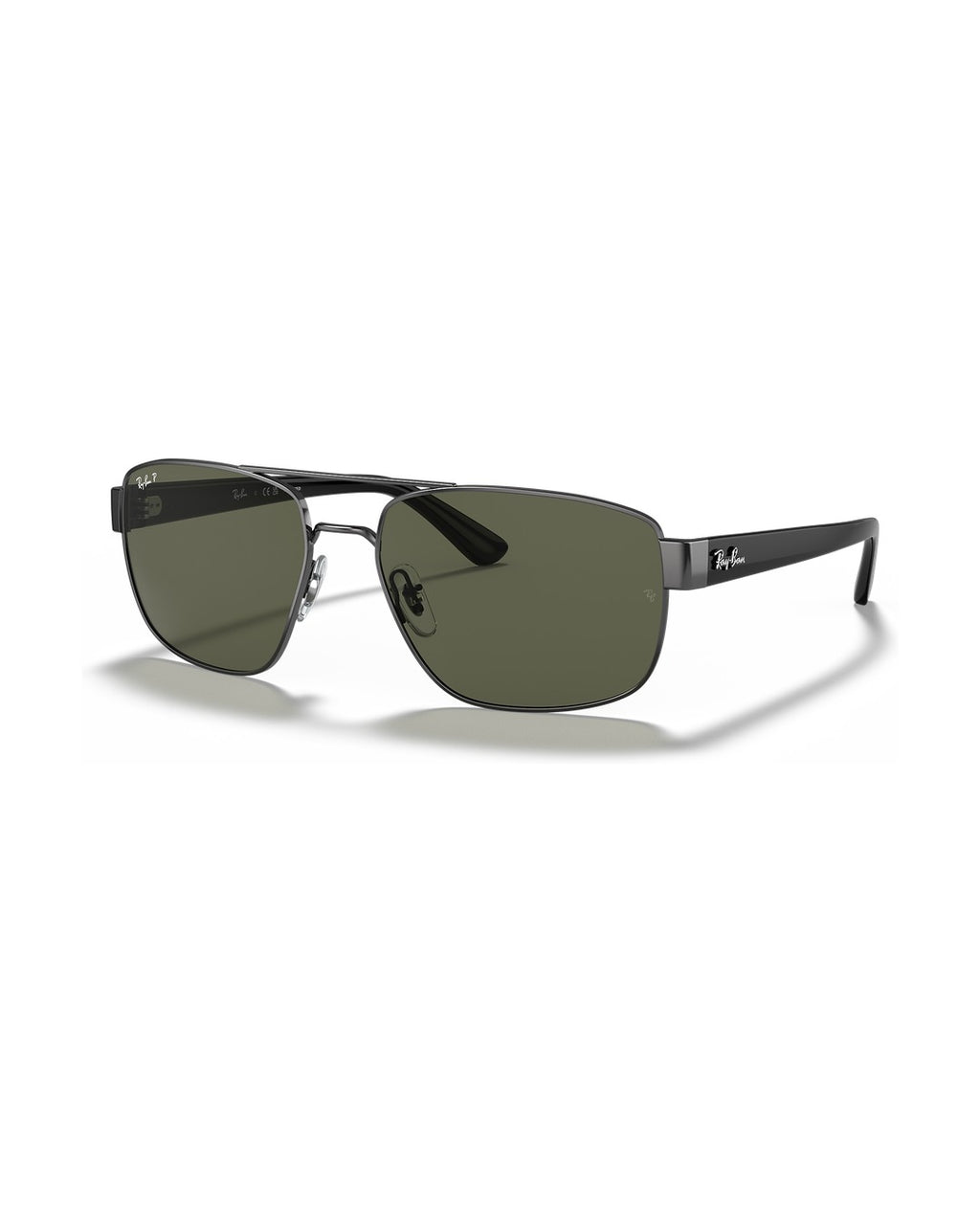RB3663 Sunglasses - Gunmetal/G-15 Green Polarised - Ray-Ban