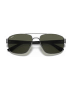 RB3663 Sunglasses - Gunmetal/G-15 Green Polarised - Ray-Ban