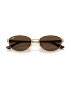 RB3774D Sunglasses - Arista Gold/Dark Brown - Ray-Ban