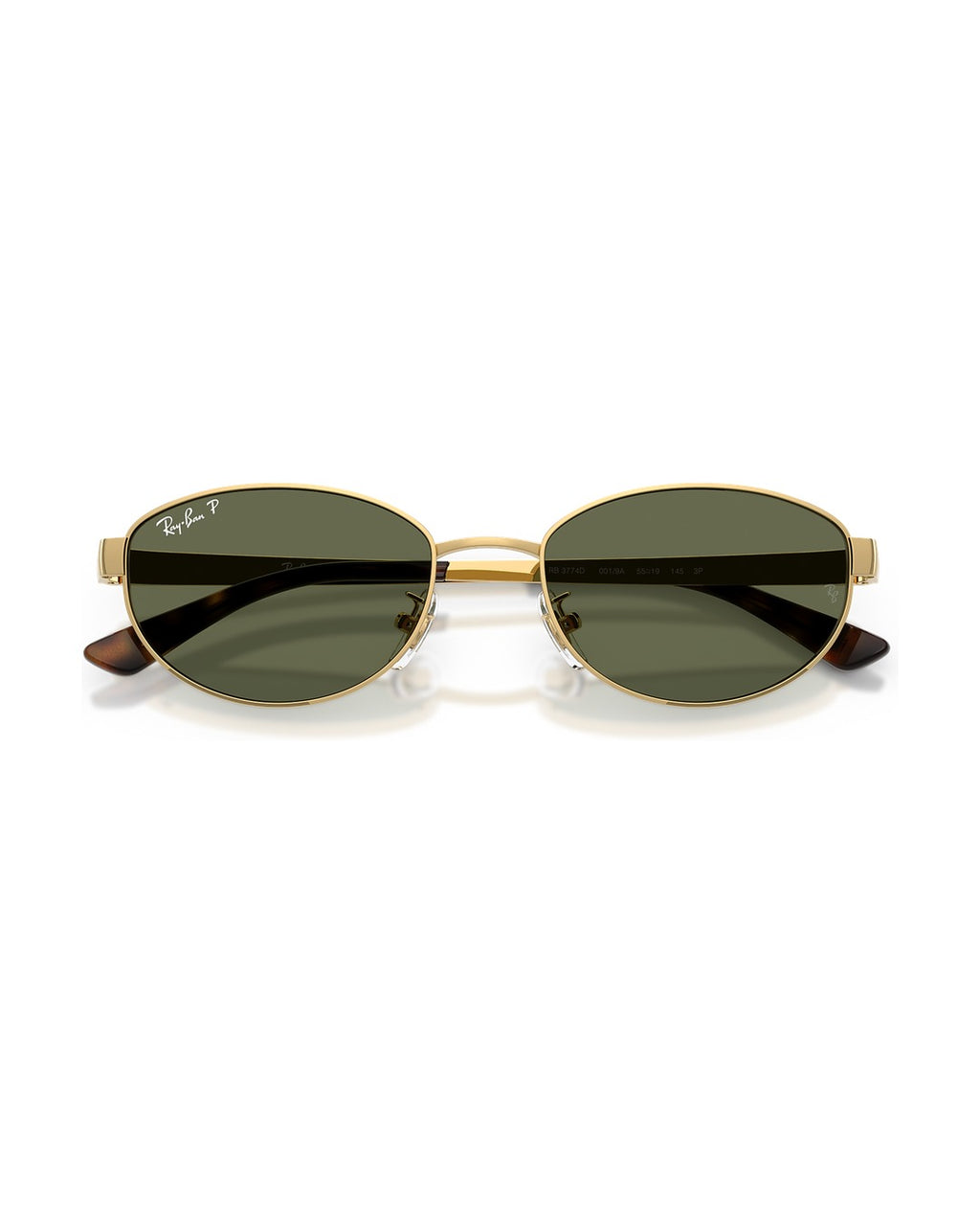 RB3774D Sunglasses - Arista Gold/Dark Green Polarized - Ray-Ban
