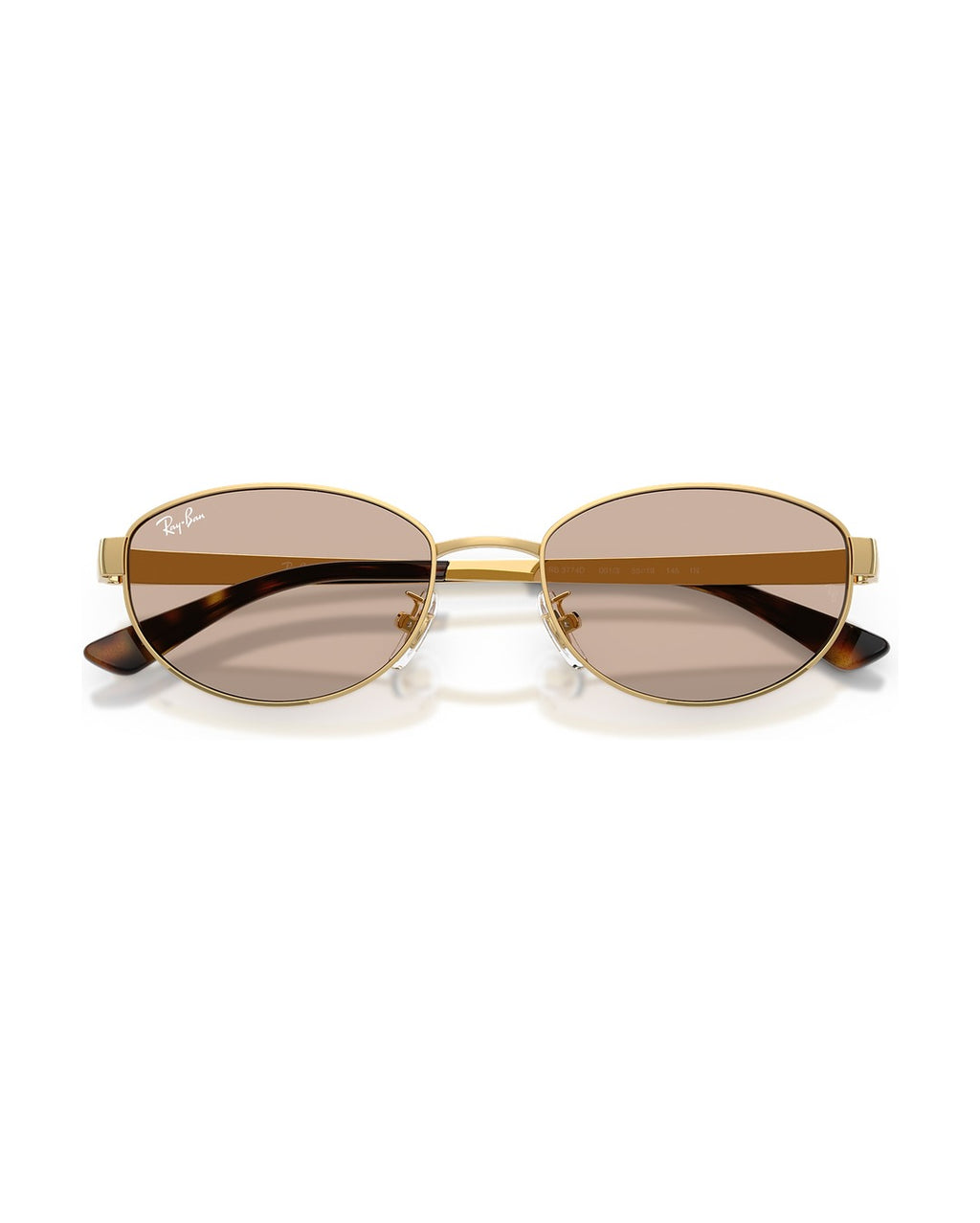 RB3774D Sunglasses - Arista Gold/Light Brown - Ray-Ban