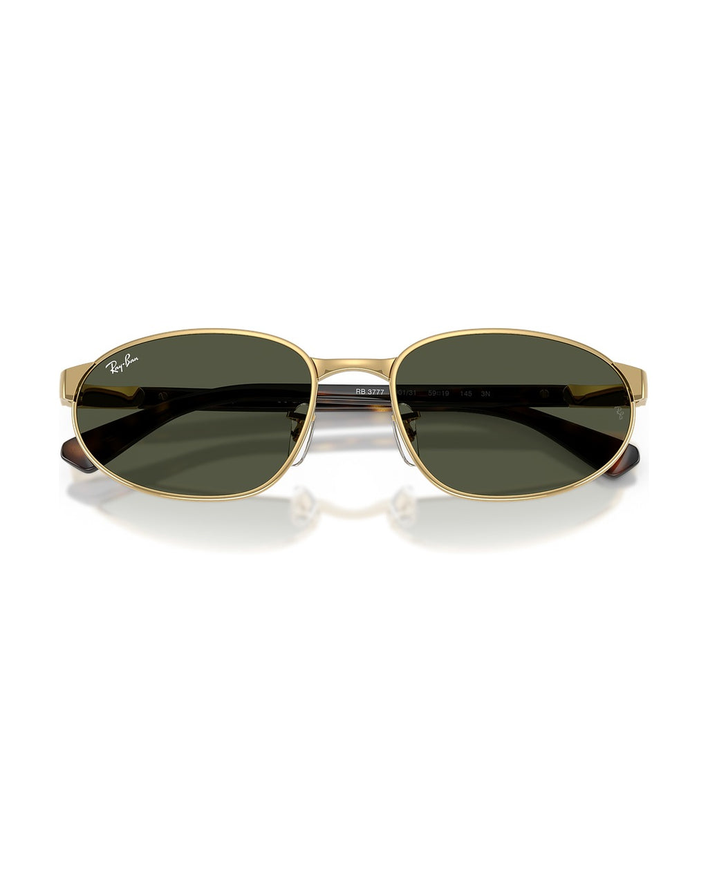RB3777 Sunglasses - Arista Gold/Green - Ray-Ban