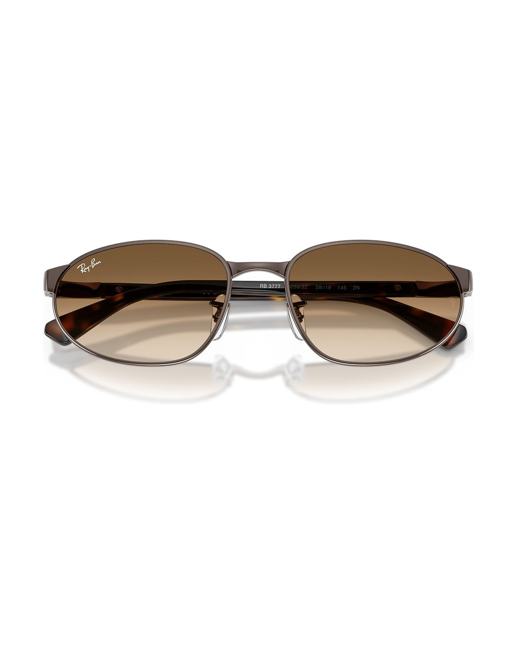 RB3777 Sunglasses - Copper/Clear Gradient Brown - Ray-Ban