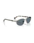 RB3777 Sunglasses - Gunmetal/Dark Blue Polarized - Ray-Ban
