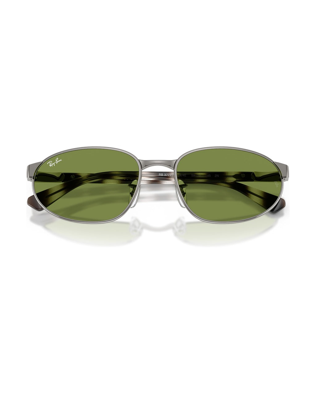 RB3777 Sunglasses - Gunmetal/Green - Ray-Ban