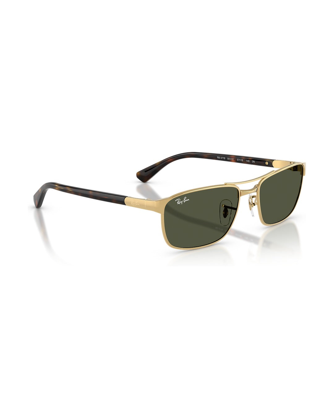 RB3778 Sunglasses - Arista Gold/Green - Ray-Ban