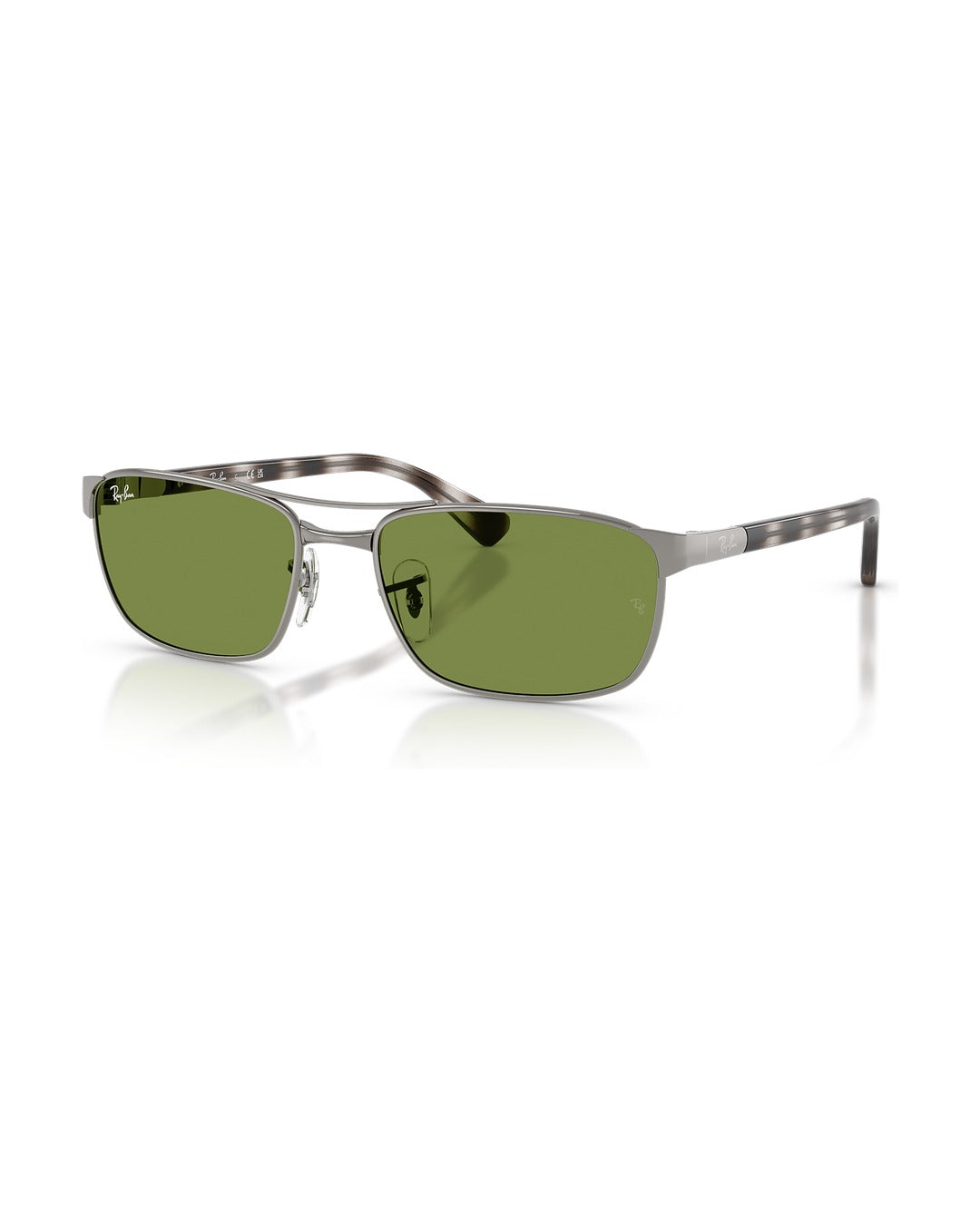 RB3778 Sunglasses - Gunmetal/Green - Ray-Ban