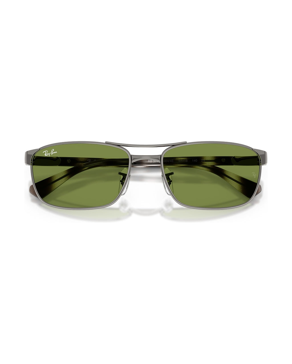 RB3778 Sunglasses - Gunmetal/Green - Ray-Ban