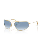 RB3780 Sunglasses - Arista Gold/Clear Gradient Blue - Ray-Ban
