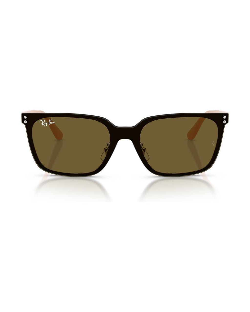 RB3784D Sunglasses - Silver/Dark Brown - Ray-Ban