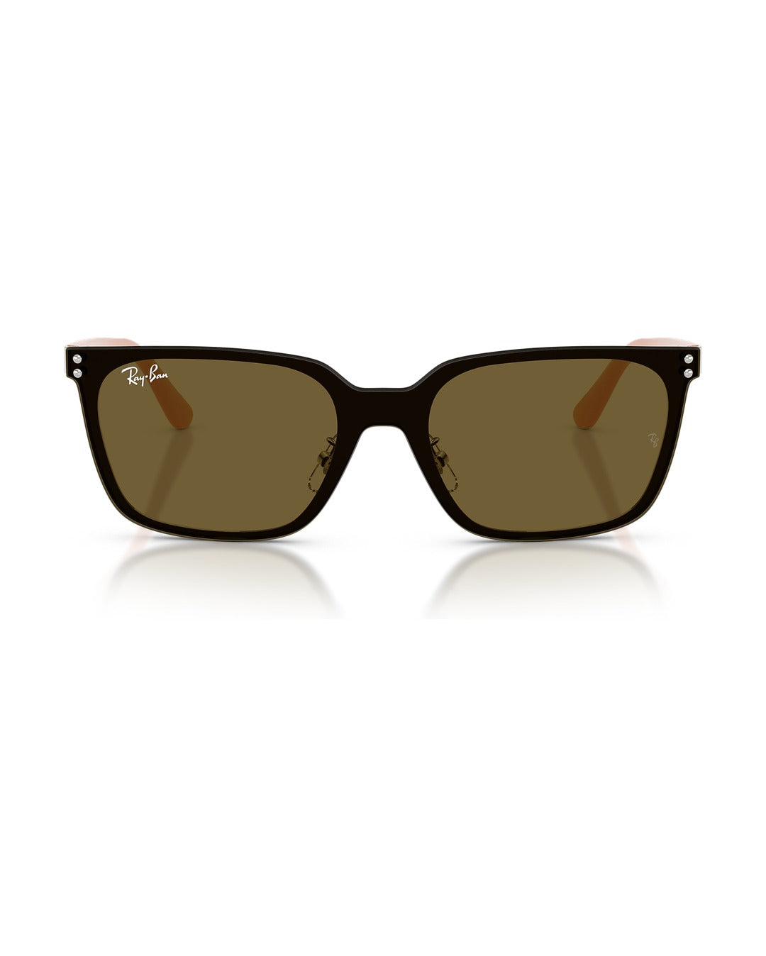 RB3784D Sunglasses - Silver/Dark Brown - Ray-Ban