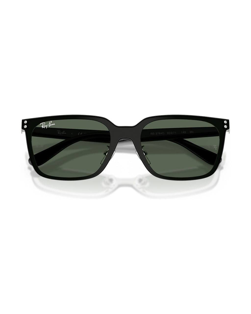 RB3784D Sunglasses - Silver/Dark Green - Ray-Ban