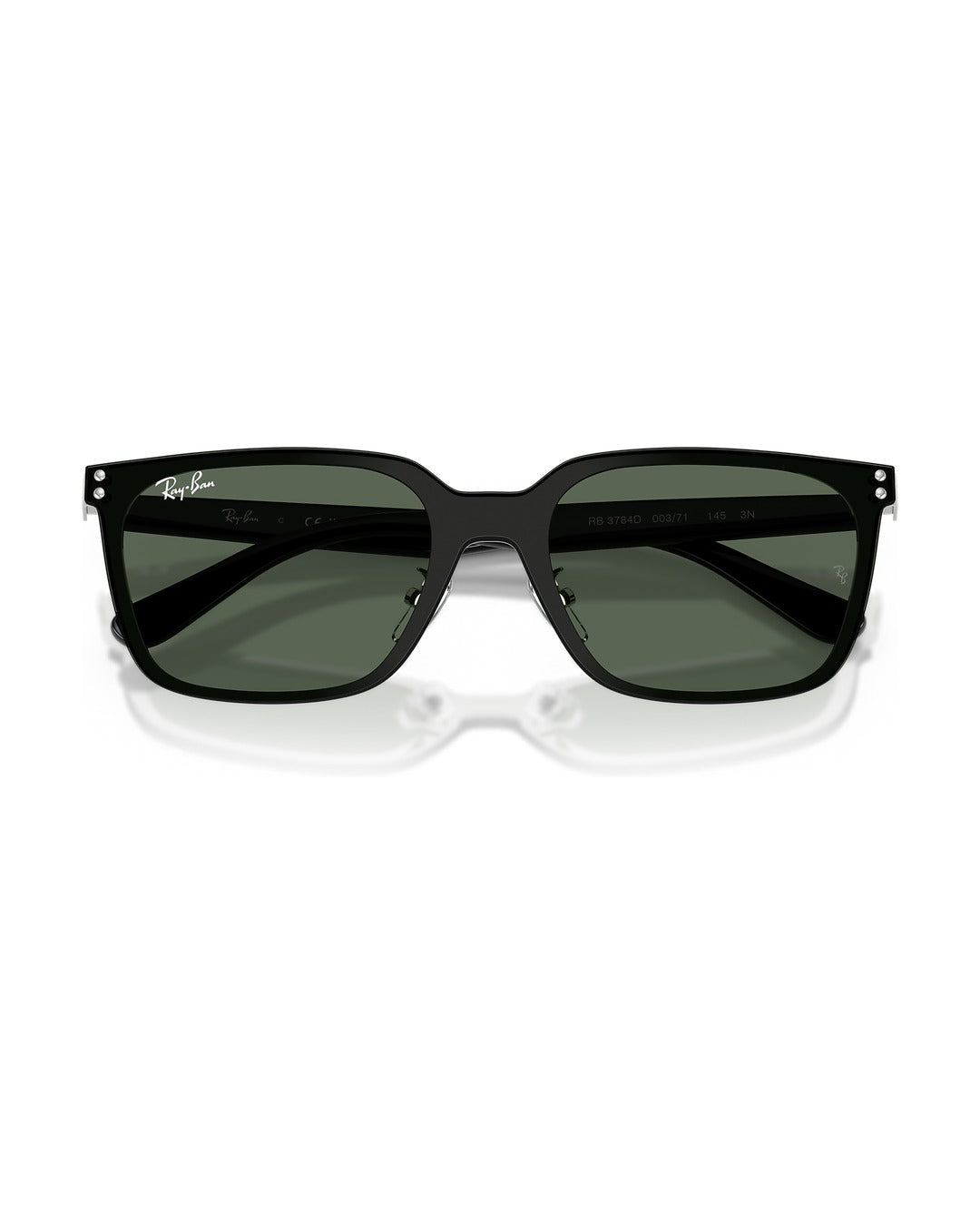 RB3784D Sunglasses - Silver/Dark Green - Ray-Ban
