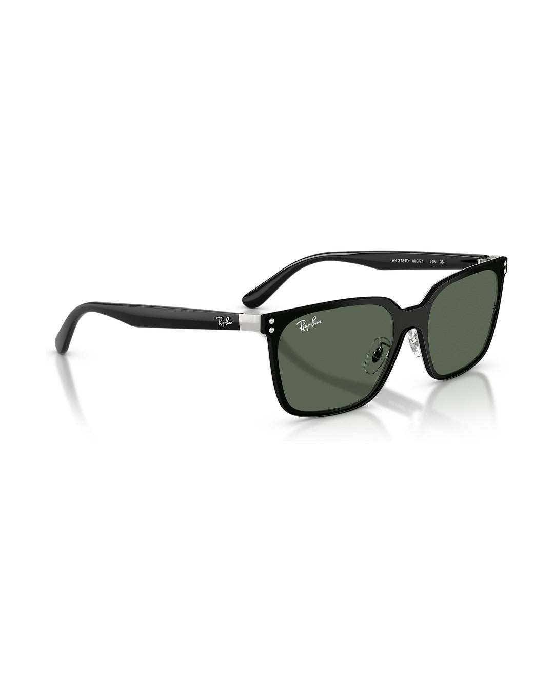 RB3784D Sunglasses - Silver/Dark Green - Ray-Ban