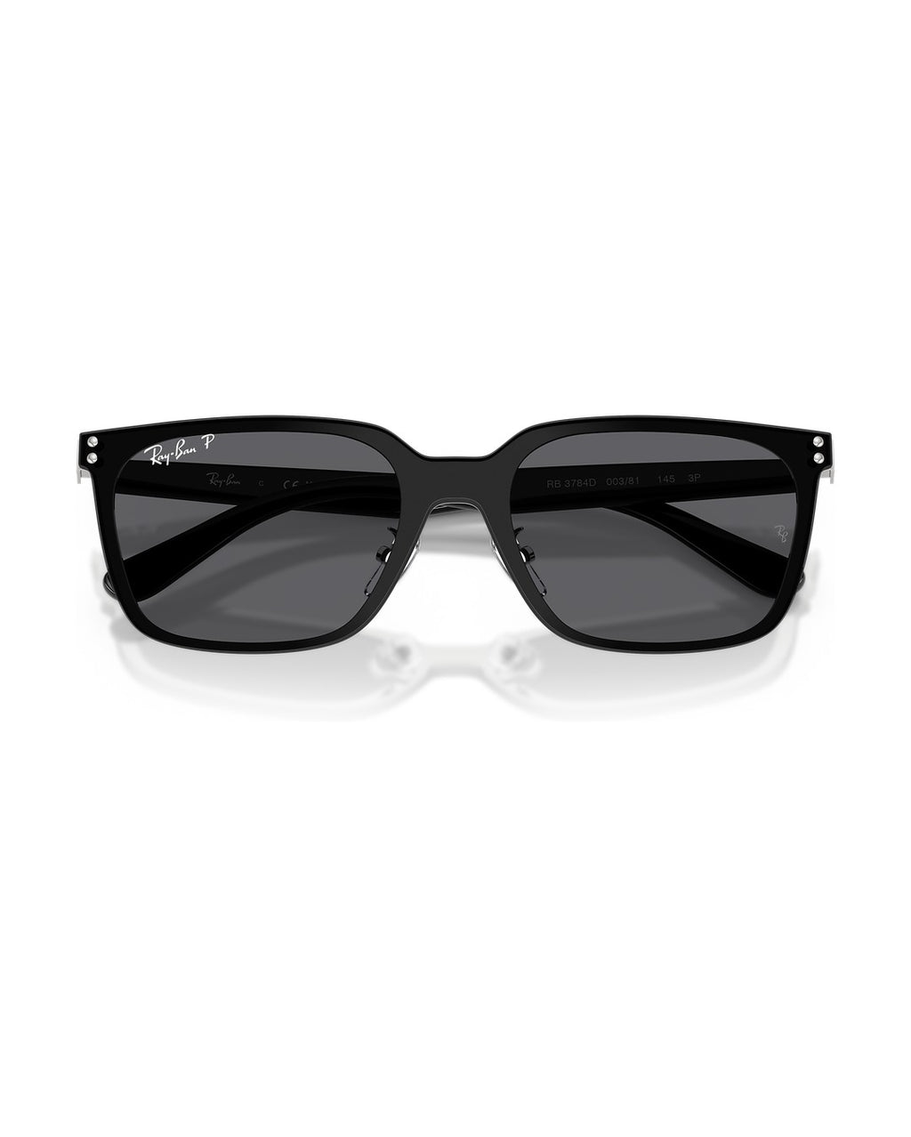 RB3784D Sunglasses - Silver/Grey Polarized - Ray-Ban