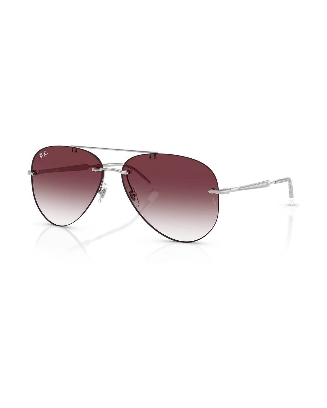 RB3791 Sunglasses - Silver/Clear Gradient Dark Violet - Ray-Ban