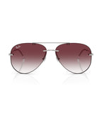 RB3791 Sunglasses - Silver/Clear Gradient Dark Violet - Ray-Ban