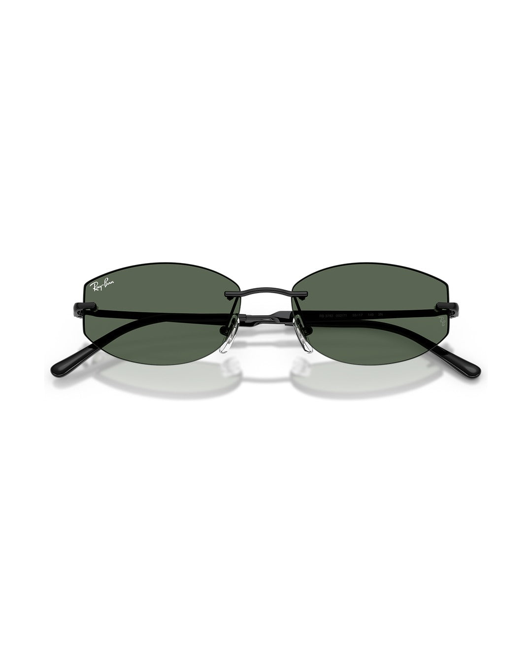RB3792 Sunglasses - Black/Dark Green - Ray-Ban