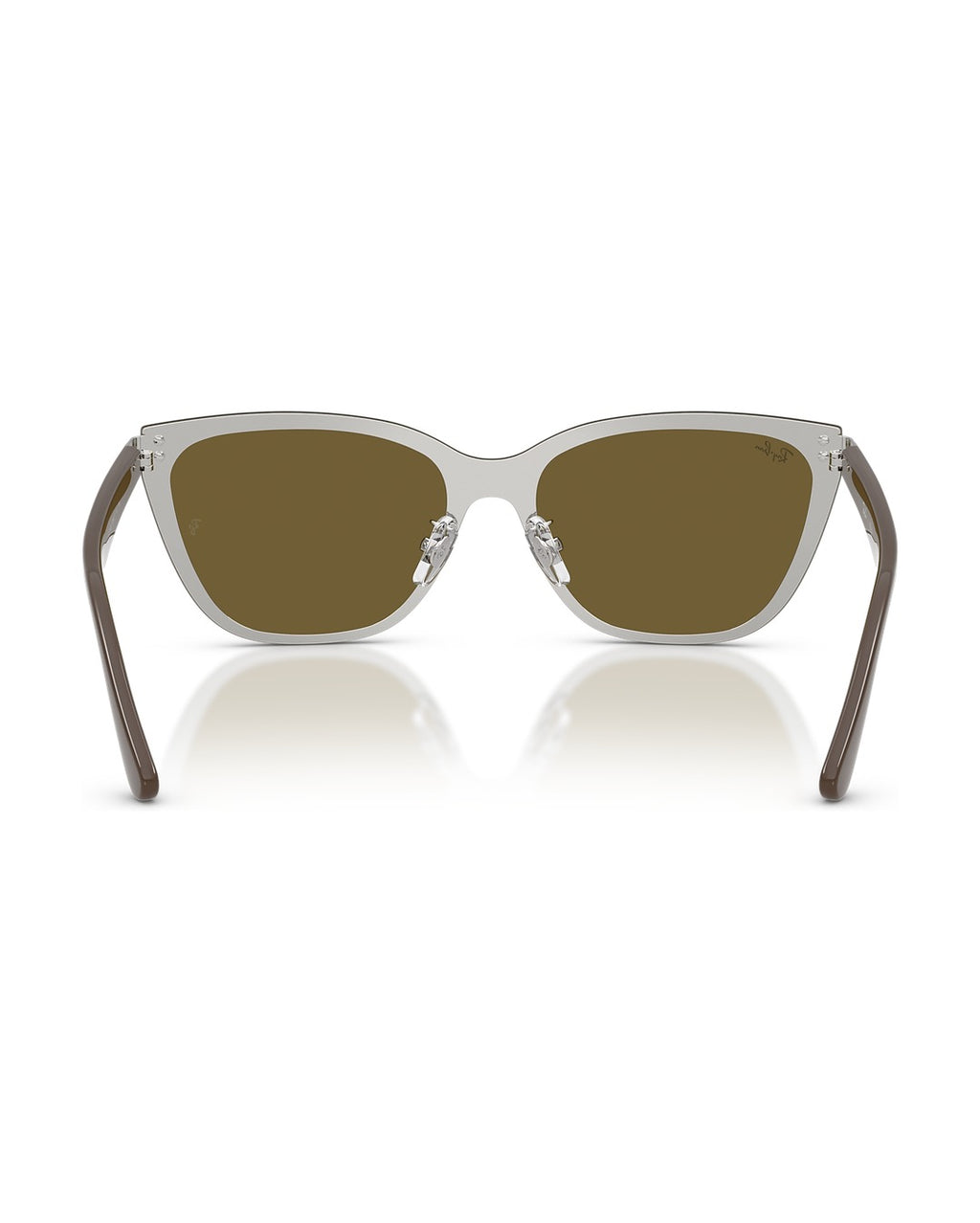 RB3798D Sunglasses - Silver/Dark Brown - Ray-Ban