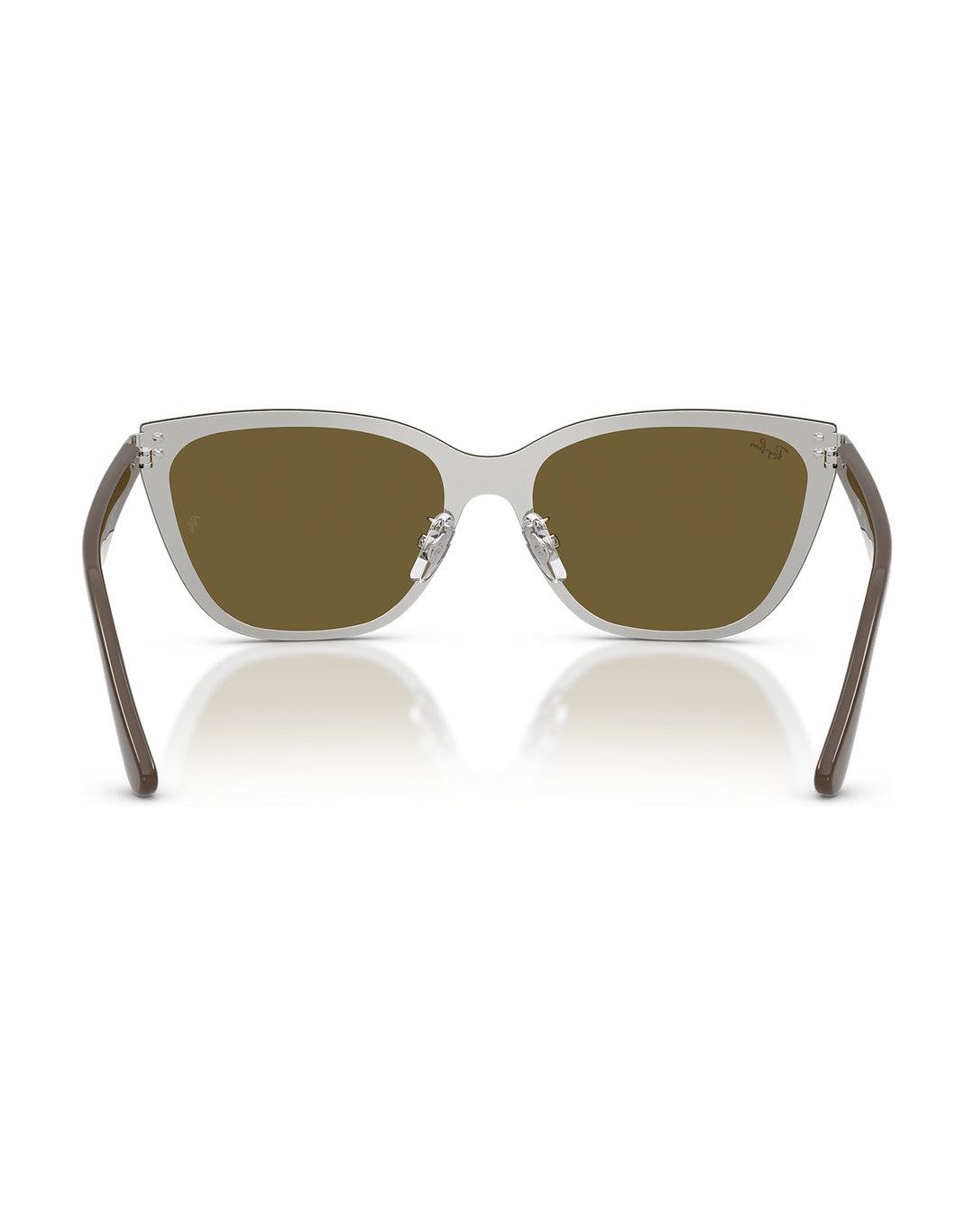 RB3798D Sunglasses - Silver/Dark Brown - Ray-Ban