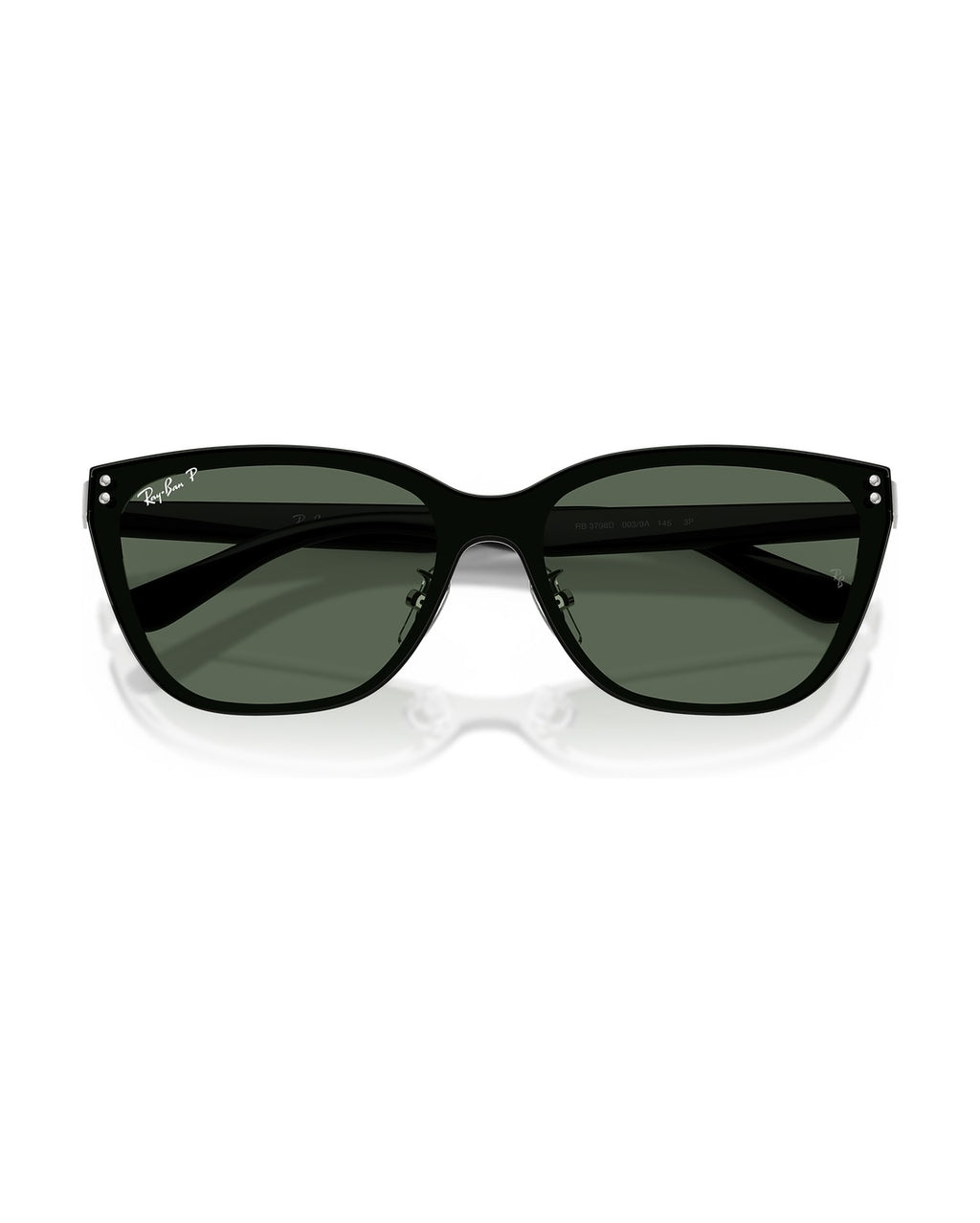 RB3798D Sunglasses - Silver/Polarized Green - Ray-Ban