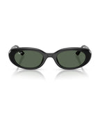 RB4441D Sunglasses - Black/Dark Green - Ray-Ban