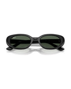 RB4441D Sunglasses - Black/Dark Green - Ray-Ban