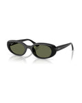RB4441D Sunglasses - Black/Polarized Dark Green - Ray-Ban